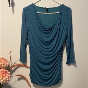 🍀3/$12🍀 Maurices hunter green sinch top, med